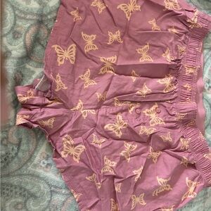 PINK Victoria's Secret Mauve Butterfly Women's Shorts
